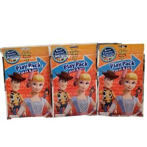 Disney Pixar Toy Story 4 Play Pack Grab and Go Arts and Crafts Crayons Stickers
